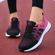 Load image into Gallery viewer, Lace-Up Mesh Breathable Female Sneakers